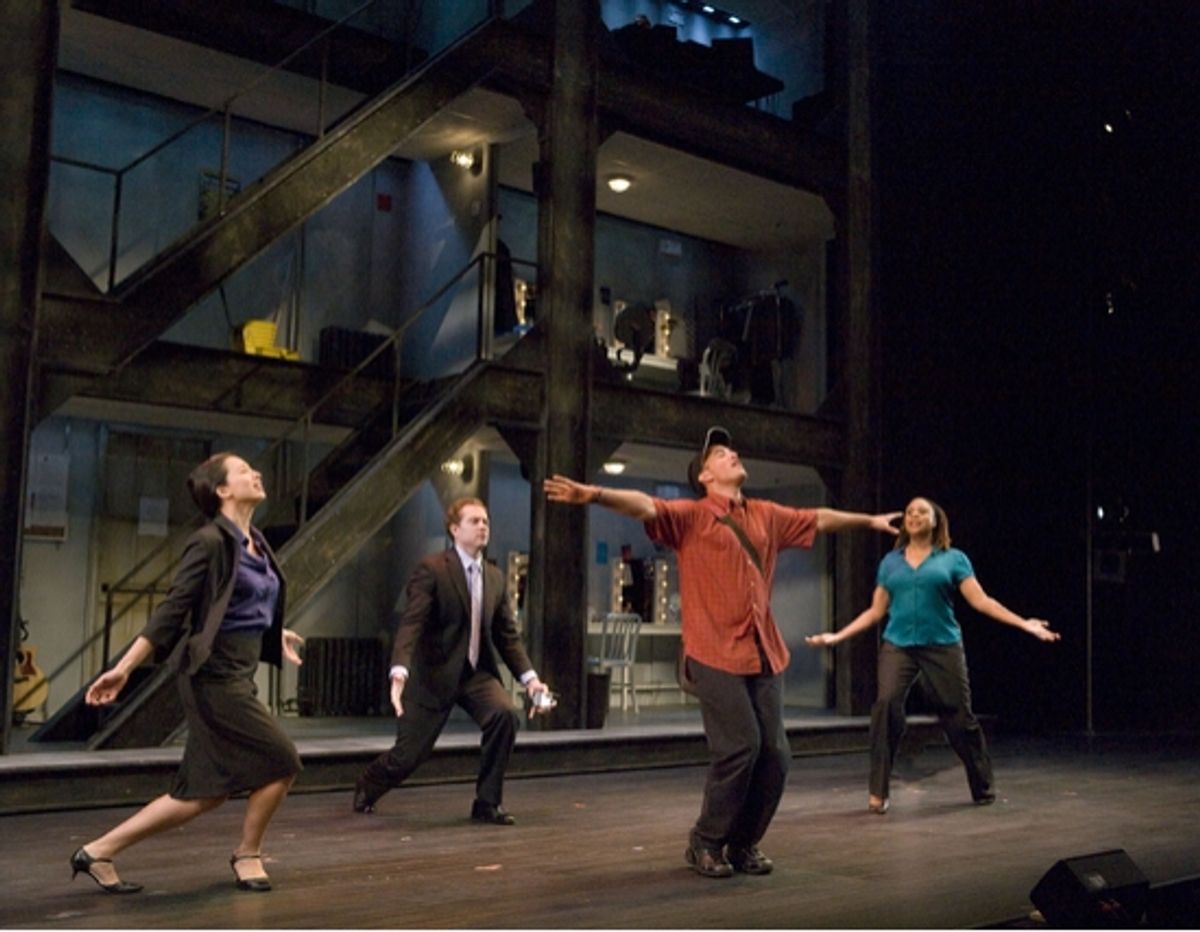 Marie France Arcilla, Adam Monley, Nehal Joshi and Danielle Lee Greaves at 